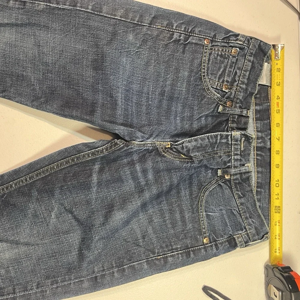 Levis 527 Jeans Mens 29x30 Blue Bootcut Mid Rise Medium Wash Denim Western
